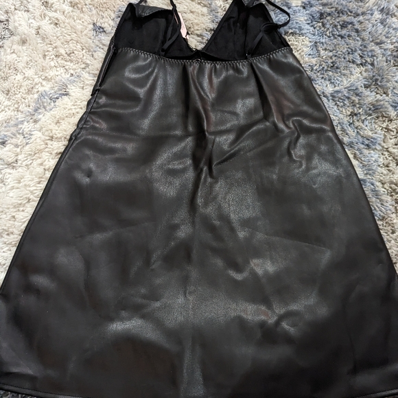 Victoria's secret faux leather dress - Picture 3 of 6
